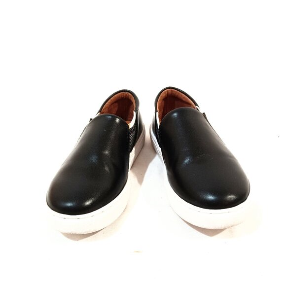 Venettini Shoes Kids Loafers Size 9 USA 26 EU Black Color New Flats Slip On - Picture 1 of 3